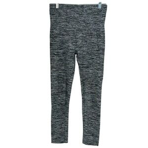 Assets by Spanx Red Hot Label Shaping Gray Heather Leggings High Rise Womens XL